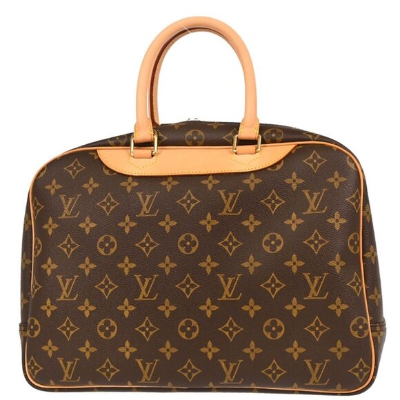 Louis Vuitton Monogram Deauville Bowling Vanity Handbag M47270 MB1002 176617 - Picture 2 of 10